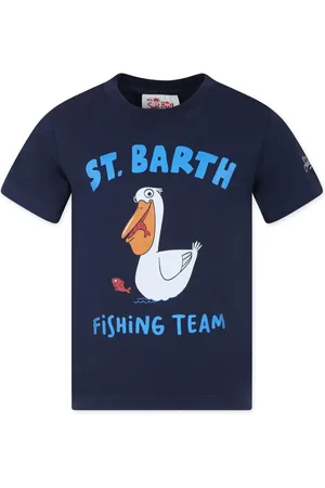 MC2 SAINT BARTH Camiseta con logo estampado