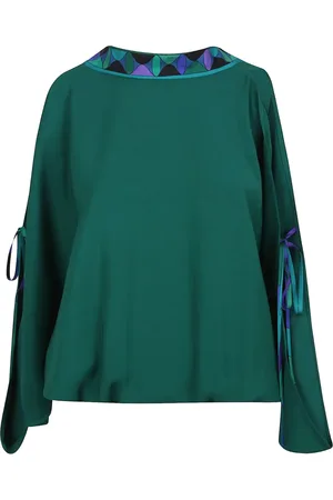Puccini Blusa con espalda abierta