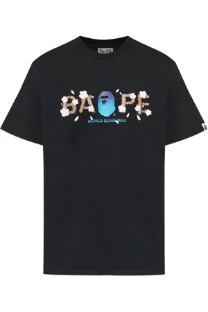A Bathing Ape Camiseta con logo estampado