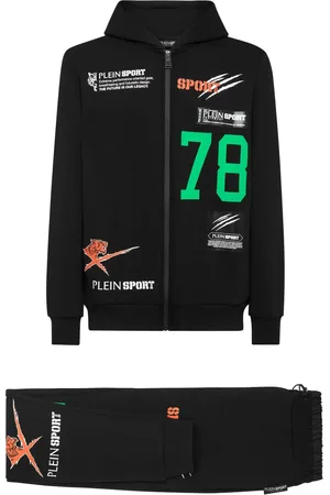 Philipp Plein Chándal con capucha y estampado gráfico