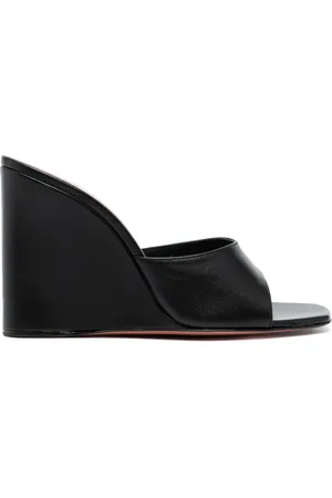 Amina Muaddi Mules Lupita con cuña de 95 mm