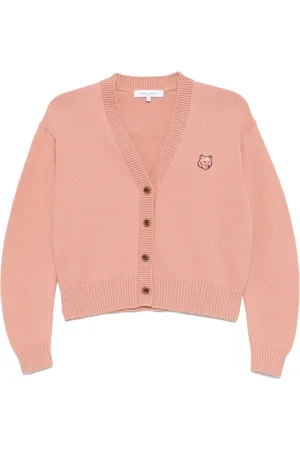 Maison Kitsuné Cárdigan con parche Bold Fox Head