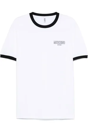 Moschino Camiseta con logo estampado