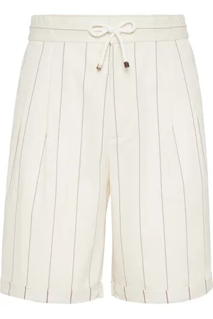 Brunello Cucinelli Bermudas a rayas