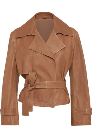 Brunello Cucinelli Chaqueta de piel