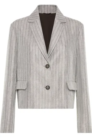 Brunello Cucinelli Blazer a rayas