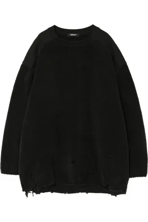 UNDERCOVER Jersey con efecto envejecido
