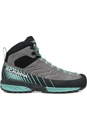 Scarpa Botas de ante con logo estampado