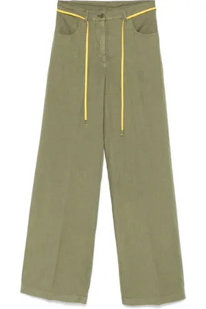 Aspesi Pantalones con motivo de espiga