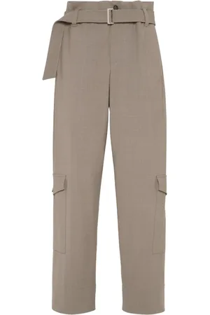 Brunello Cucinelli Pantalones utility con bolsillos cargo