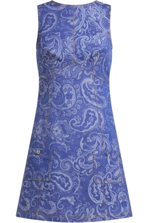 Etro Vestido con motivo en jacquard