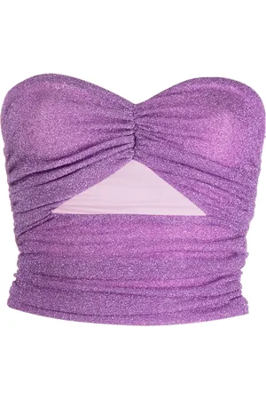 AMEN Top corto de lurex