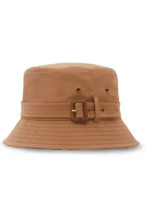 Burberry Sombrero de pescador de tejido de gabardina