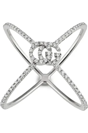 Gucci Anillo Running en oro blanco de 18 ct
