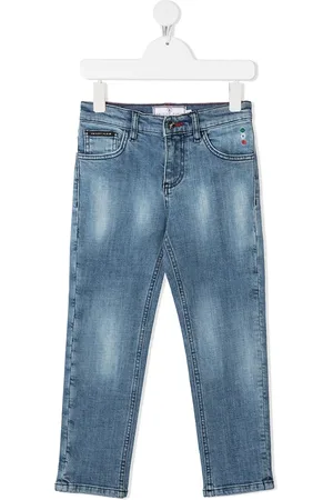 Philipp Plein Vaqueros rectos Iconic Plein