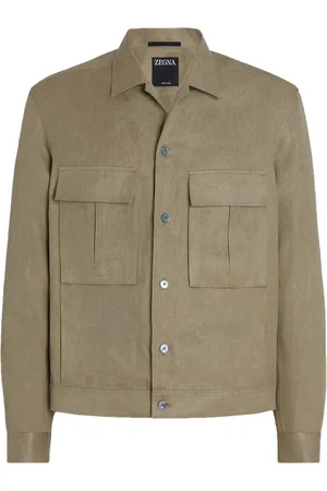 Ermenegildo Zegna Sobrecamisa Oasi de manga larga