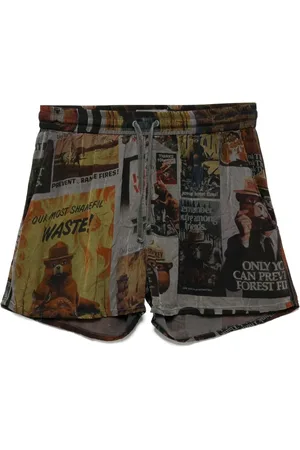 Stain Shade Bermudas con estampado gráfico
