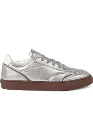 Brunello Cucinelli Zapatillas con efecto de lamé