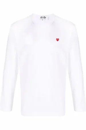 Comme des Garçons Camiseta con detalle de parche
