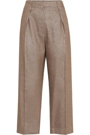 Brunello Cucinelli Pantalones chinos con pinzas