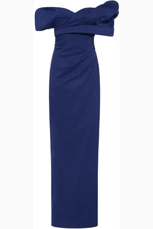 RACHEL GILBERT Vestido Gia con detalle fruncido