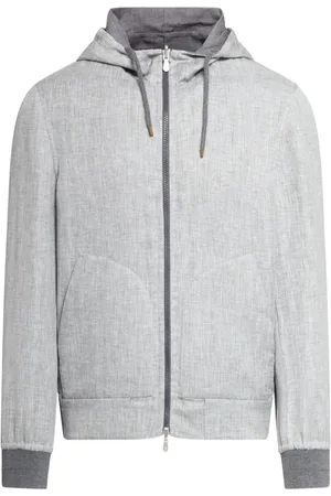 Brunello Cucinelli Sobrecamisa con efecto mélange