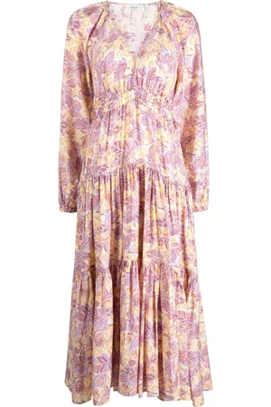 A.L.C. Vestido Iman con motivo floral