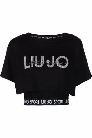 Liu Jo Camiseta corta con logo estampado