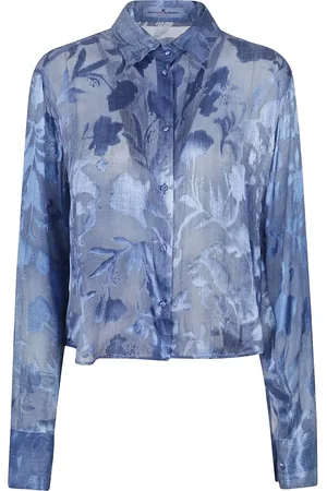 ERMANNO SCERVINO Camisa vaquera con efecto devoré