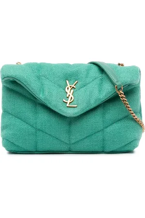 Saint Laurent Bandolera Toy Canvas Loulou Puffer 2021