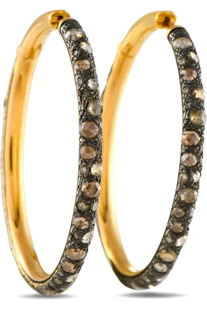 Pomellato Pendientes Catene en oro amarillo de 18 ct con diamantes