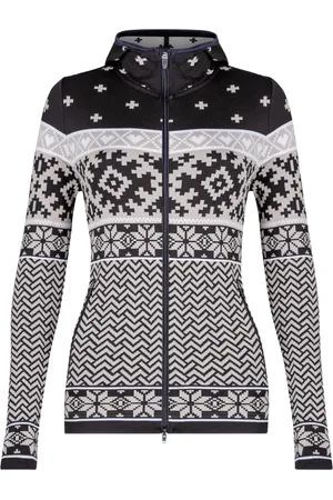 newland Chaqueta de esquií de punto de intarsia
