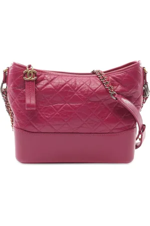 CHANEL Bandolera Gabrielle mediana de piel de becerro envejecida 2019