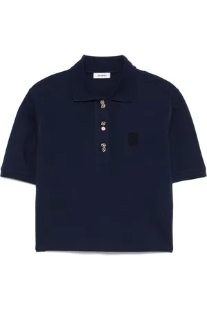 Sandro Polo con logo bordado