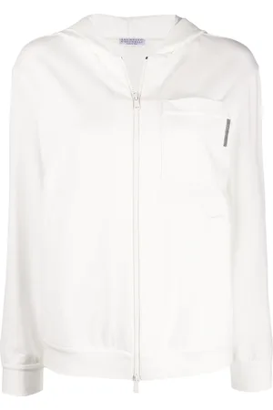 Brunello Cucinelli Sudadera con detalle de cadena Monili