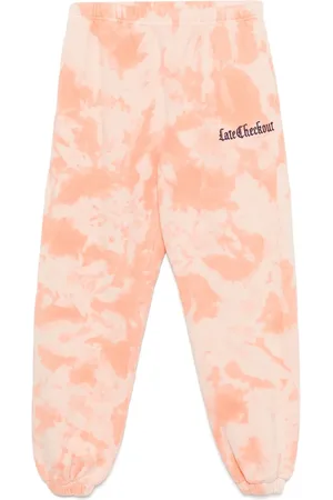 Stain Shade Pantalones con motivo tie-dye