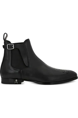 Philipp Plein Botas con aplique Skull
