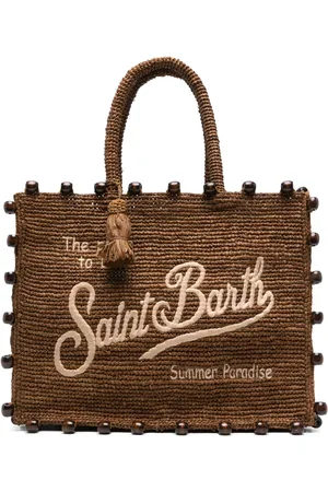 MC2 SAINT BARTH Bolso shopper Vanity de rafia