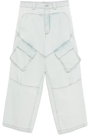 MARCELO BURLON Vaqueros cargo anchos