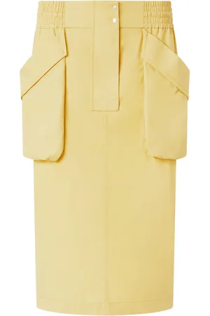 Pinko Falda midi con pliegue