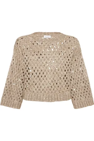 Brunello Cucinelli Jersey de punto flojo