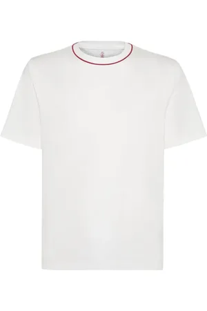 Brunello Cucinelli Camiseta de algodón