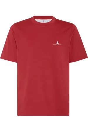 Brunello Cucinelli Camiseta de algodón