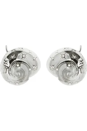 VERSACE Pendientes con detalles de cristales