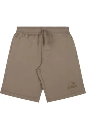 C.P. Company Logo-embroidered shorts