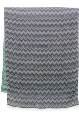 Missoni Bufanda tejida en zigzag
