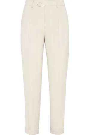 Brunello Cucinelli Pantalones de lino