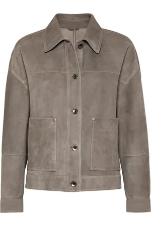 Brunello Cucinelli Chaqueta de piel