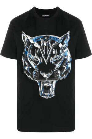 Philipp Plein Camiseta SS Chrome Tiger