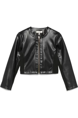 Twin-Set Chaqueta corta de piel artificial